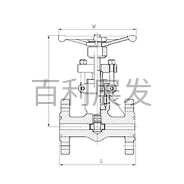 自密封闸阀