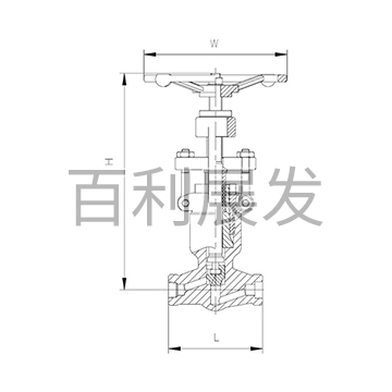 自密封截止阀